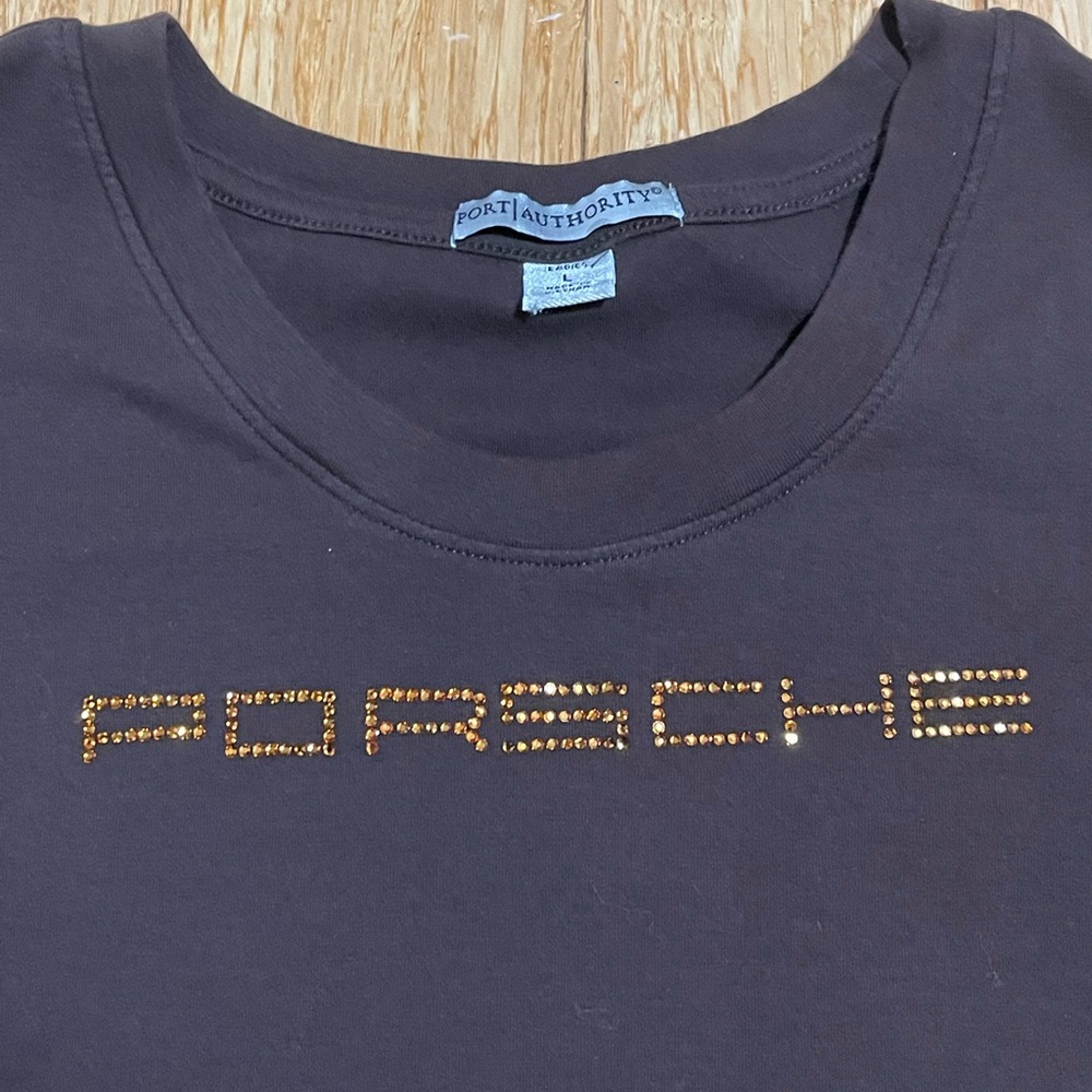 ☀️ Bedazzled Porche t-shirt